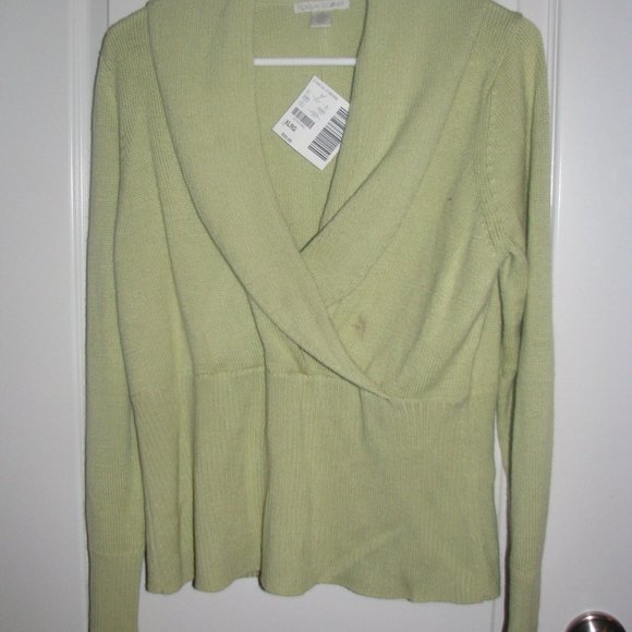 Casual Corner Sweaters - Casual Corner Ribbed Knit Sweater NWT Sz XL